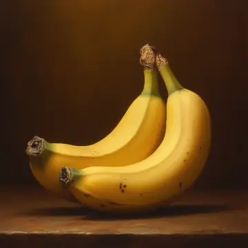 Two ripe bananas